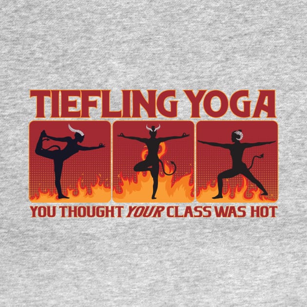 Tiefling Yoga by KennefRiggles